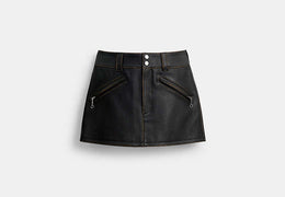 Moto Mini Skirt