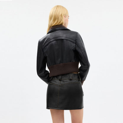 Moto Mini Skirt