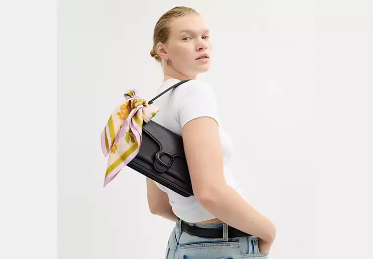 Signature Floral Print Silk Bandana