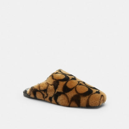 Slipper In Signature Shearling
