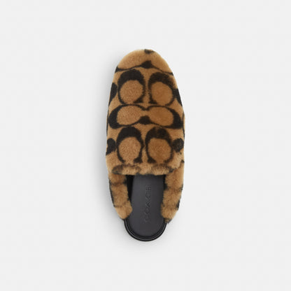 Slipper In Signature Shearling