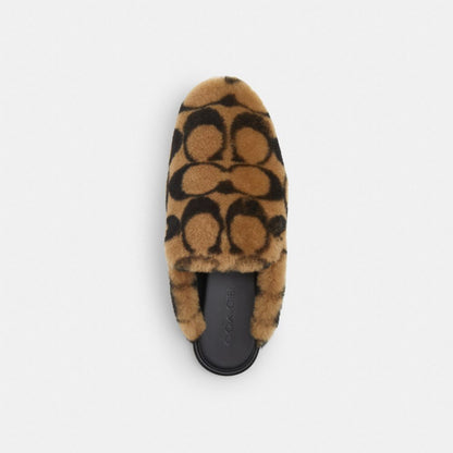 Slipper In Signature Shearling