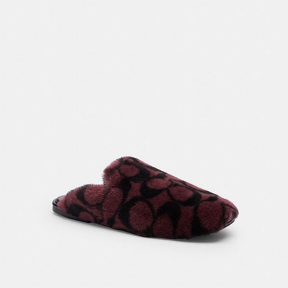 Slipper In Signature Shearling