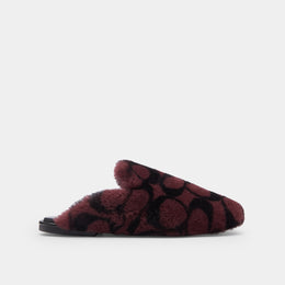 Slipper In Signature Shearling