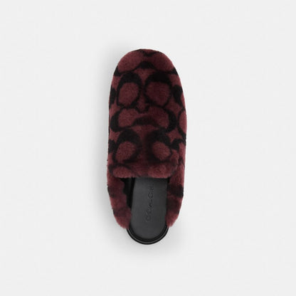 Slipper In Signature Shearling