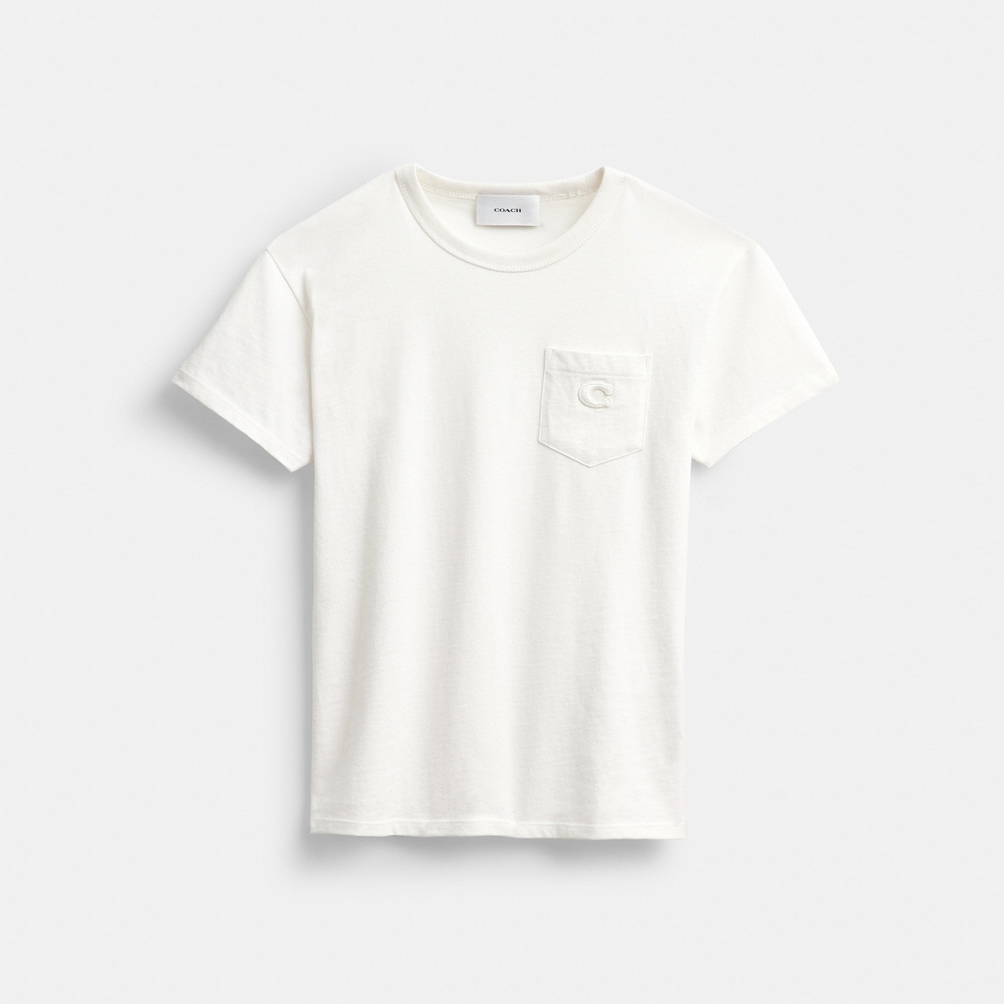 Short Sleeve Pocket T-Shirt In Organic Cotton
