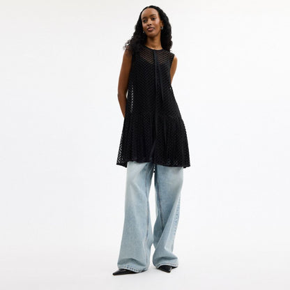 Velvet Burnout Dress