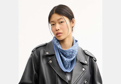 Signature Silk Diamond Scarf