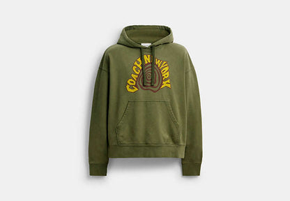Garment Dyed Spiral Hoodie