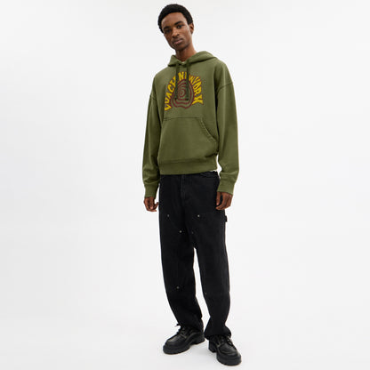 Garment Dyed Spiral Hoodie