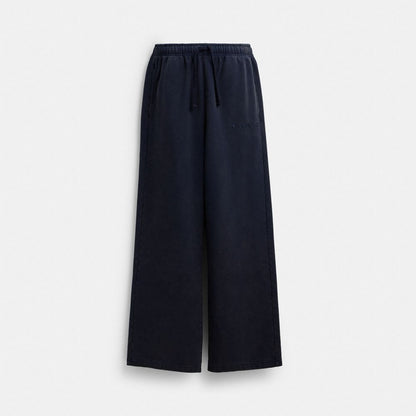 Garment Dyed Straight Leg Sweatpants