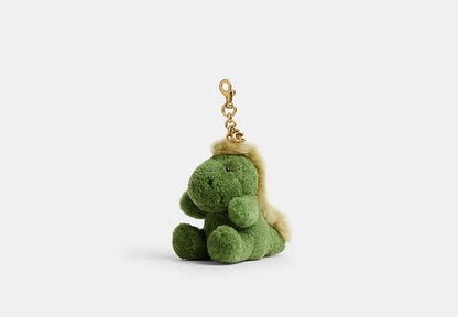 Little Rexy Bag Charm In Shearling