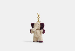 Ellie Bag Charm In Shearling