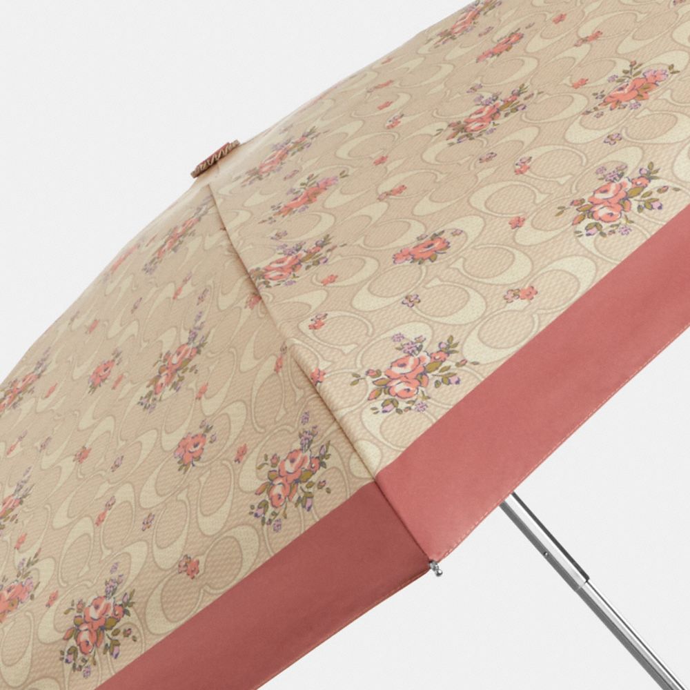 Uv Protection Mini Umbrella With Floral Print