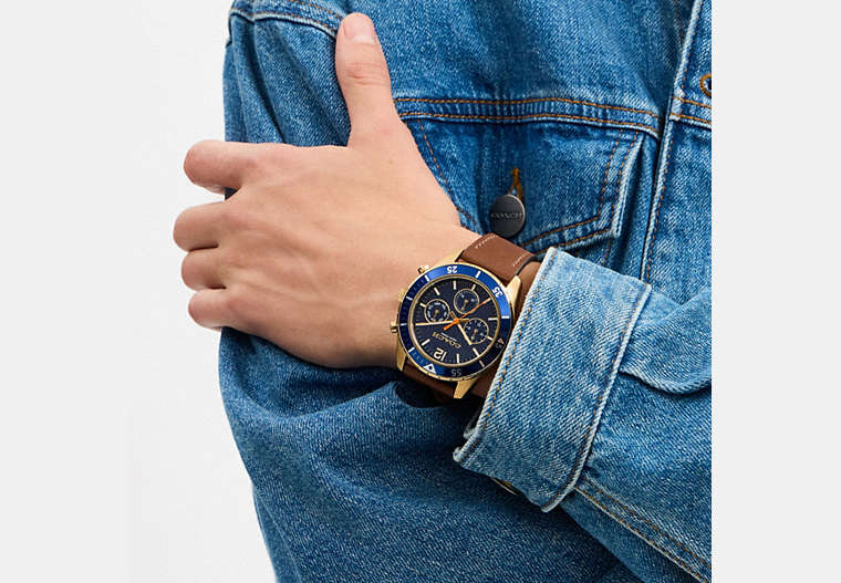Cole Chronograph Watch, 44 Mm