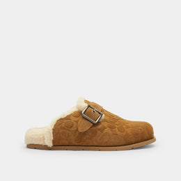 Buckle Clog In Signature Jacquard