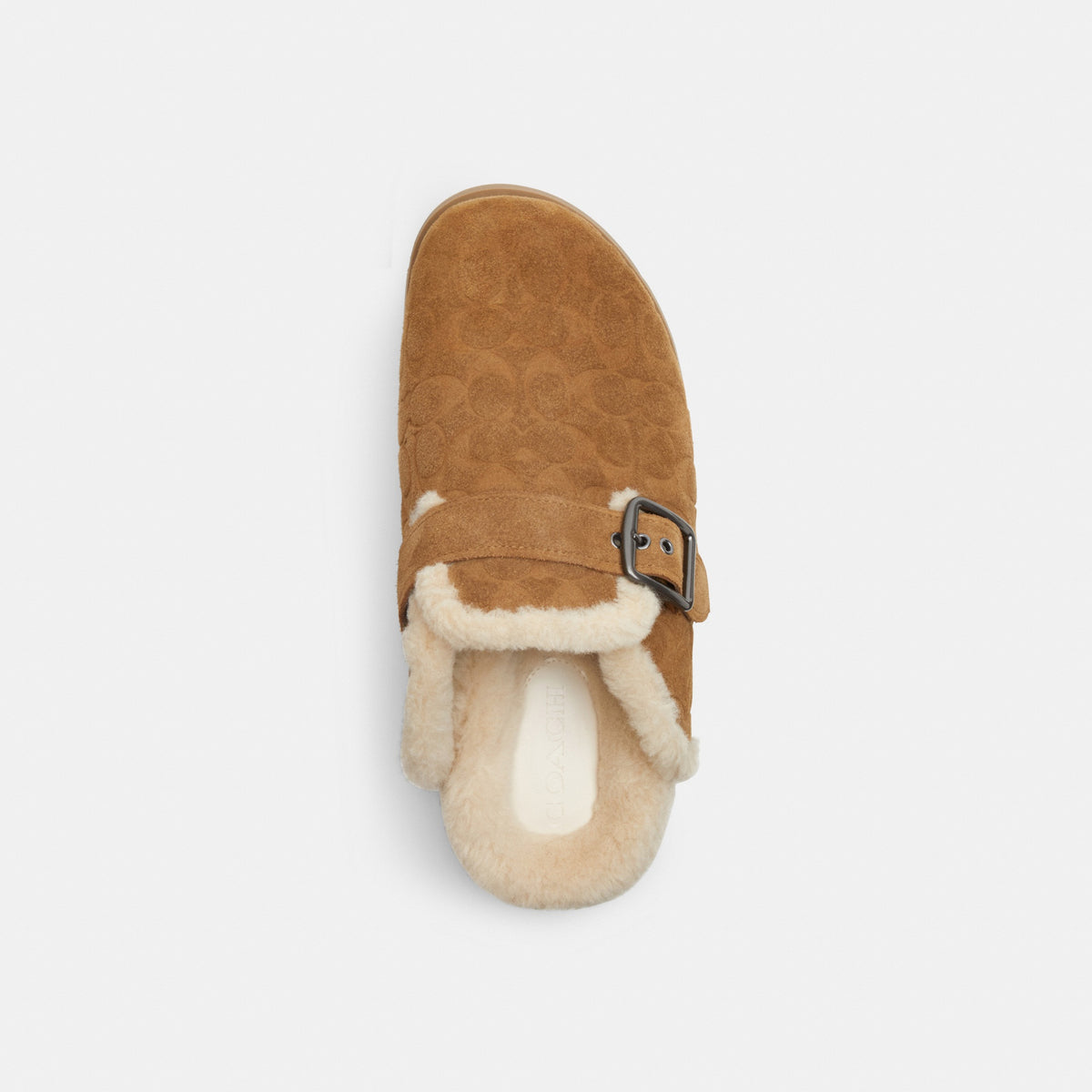 Buckle Clog In Signature Jacquard