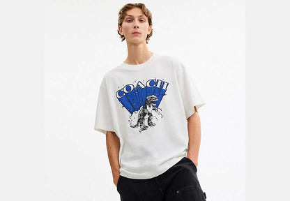 T-Rex Relaxed T-Shirt In Organic Cotton