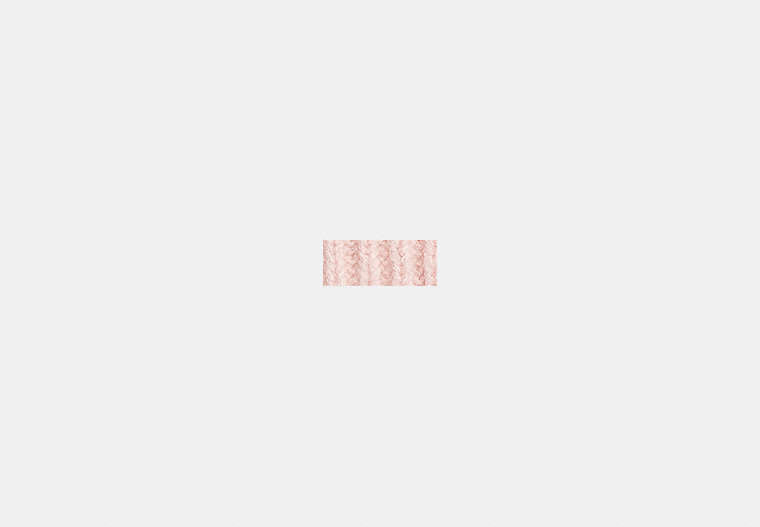 Coach Script Knit Muffler