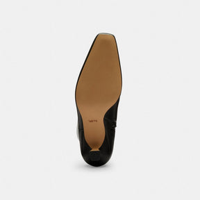 Extended Calf Kitten Heel Tall Boot