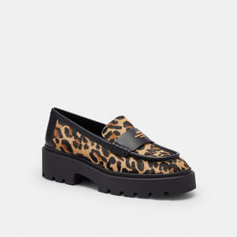 Lucy Loafer With Leopard Print