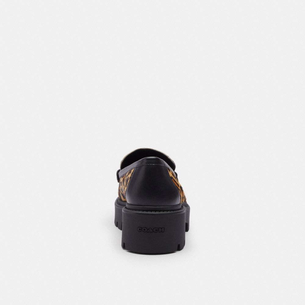 Lucy Loafer With Leopard Print