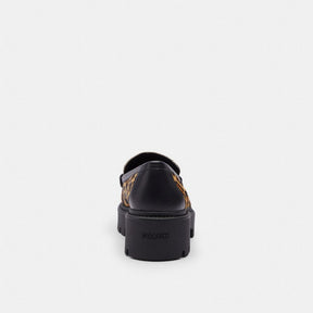 Lucy Loafer With Leopard Print