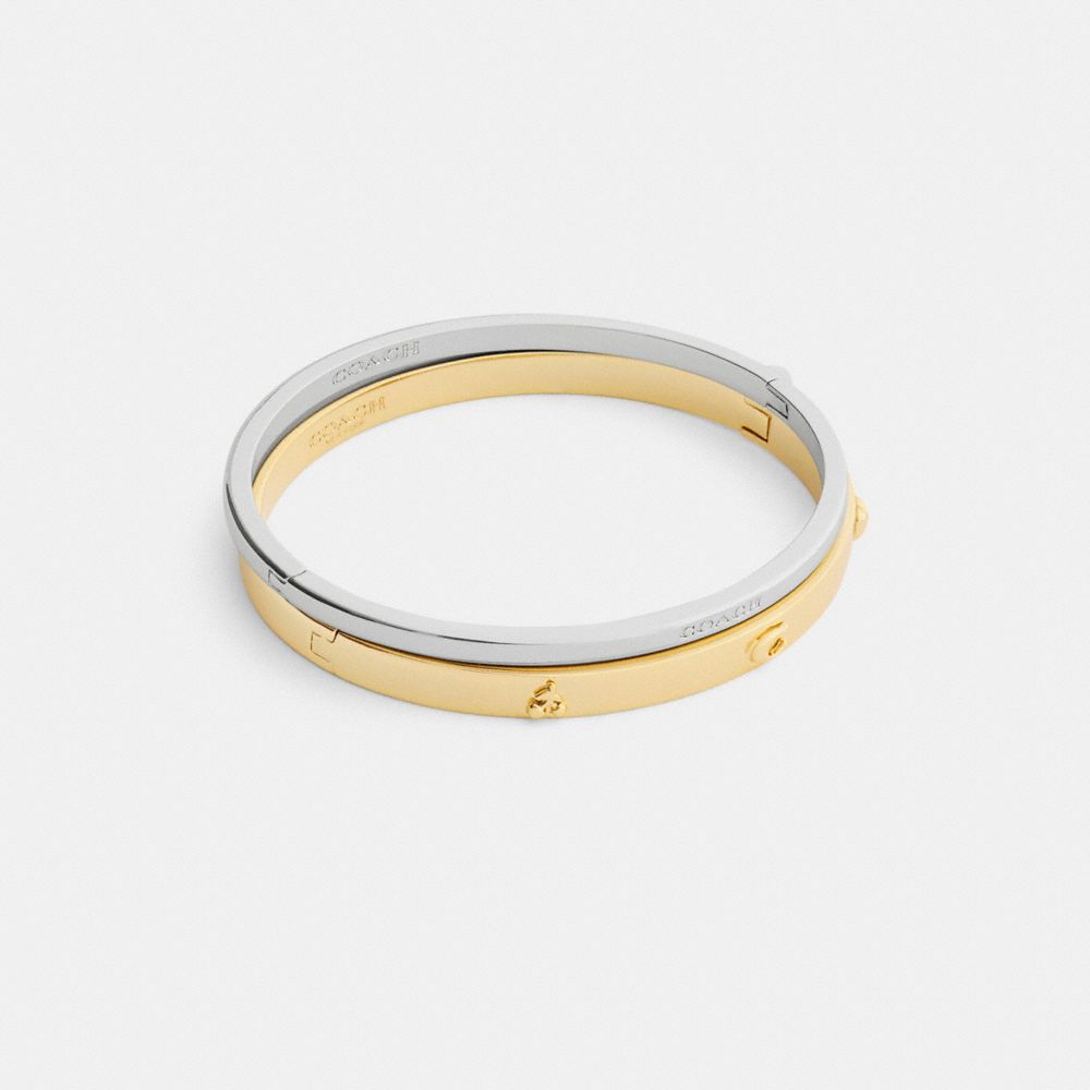 Heart And Cherry Bangle Set