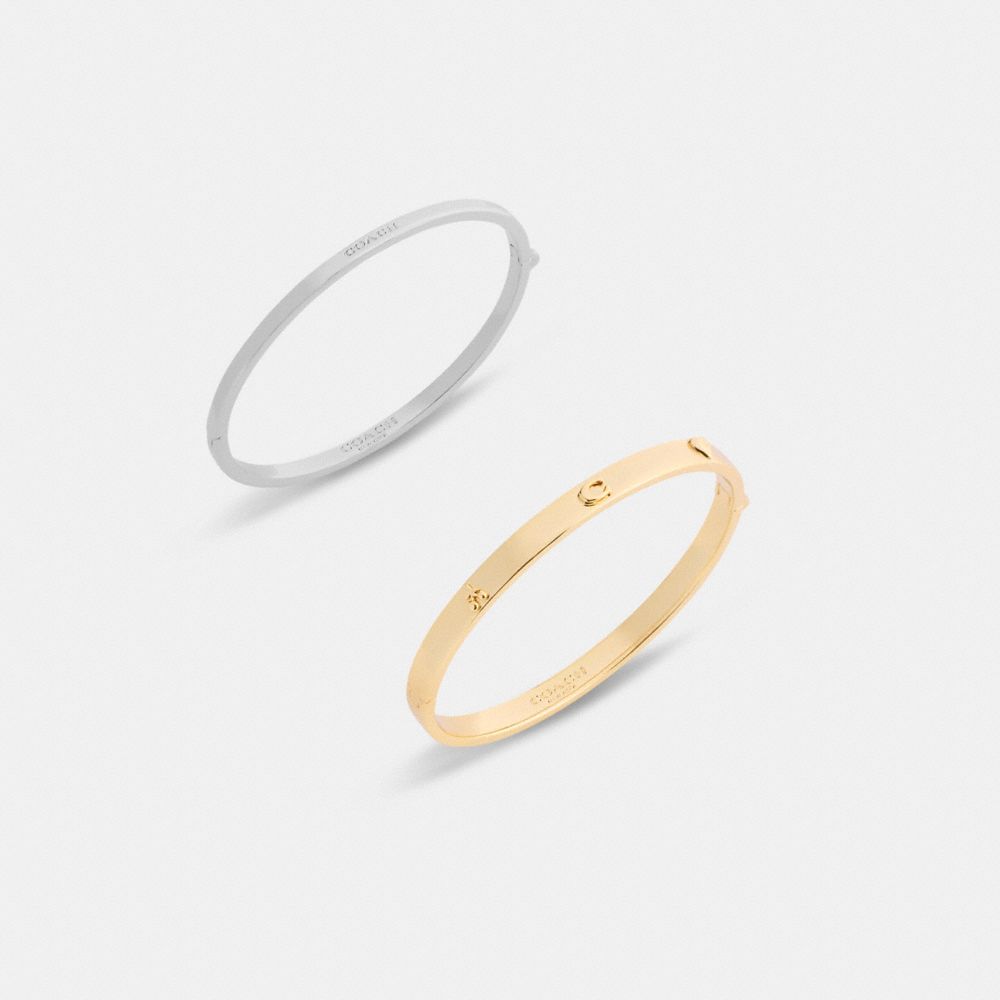 Heart And Cherry Bangle Set