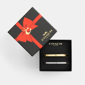 Heart And Cherry Bangle Set