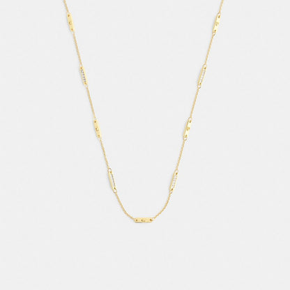 Signature Bar Chain Necklace