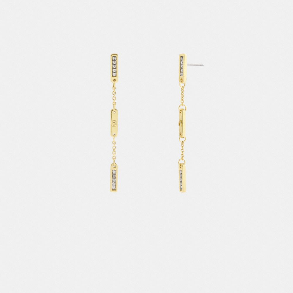 Signature Bar Chain Linear Bracelet