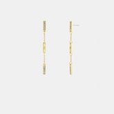 Signature Bar Chain Linear Bracelet