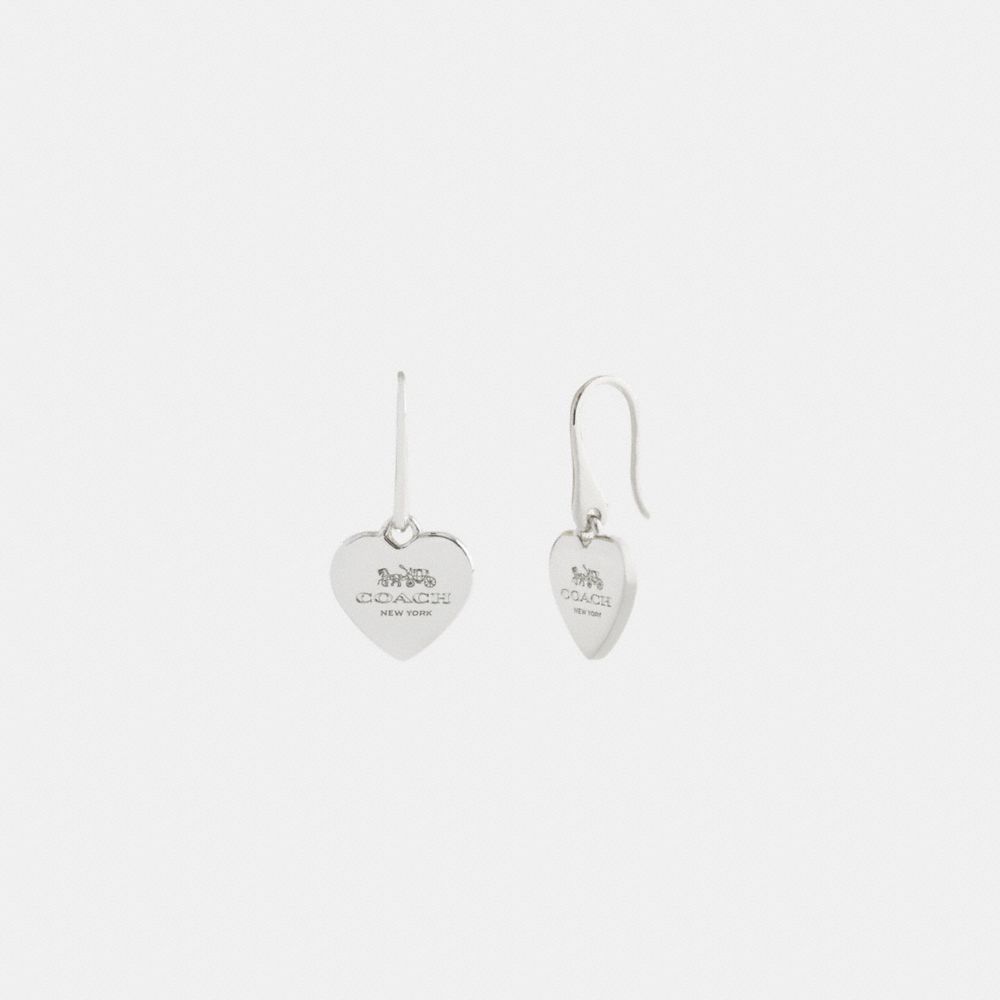 Coach Heart Pendant Necklace