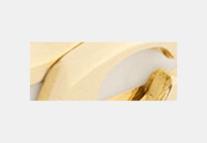 Thin Enamel Signature Hinged Bangle