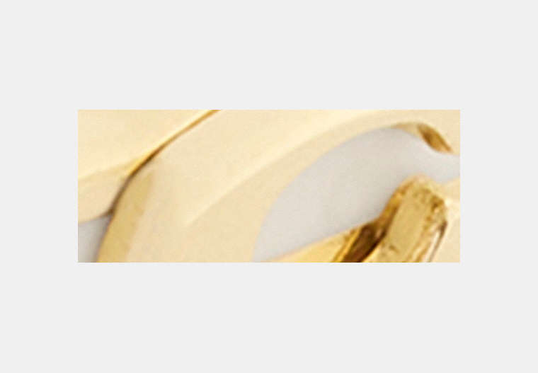 Thin Enamel Signature Hinged Bangle