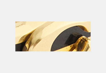 Thin Enamel Signature Hinged Bangle