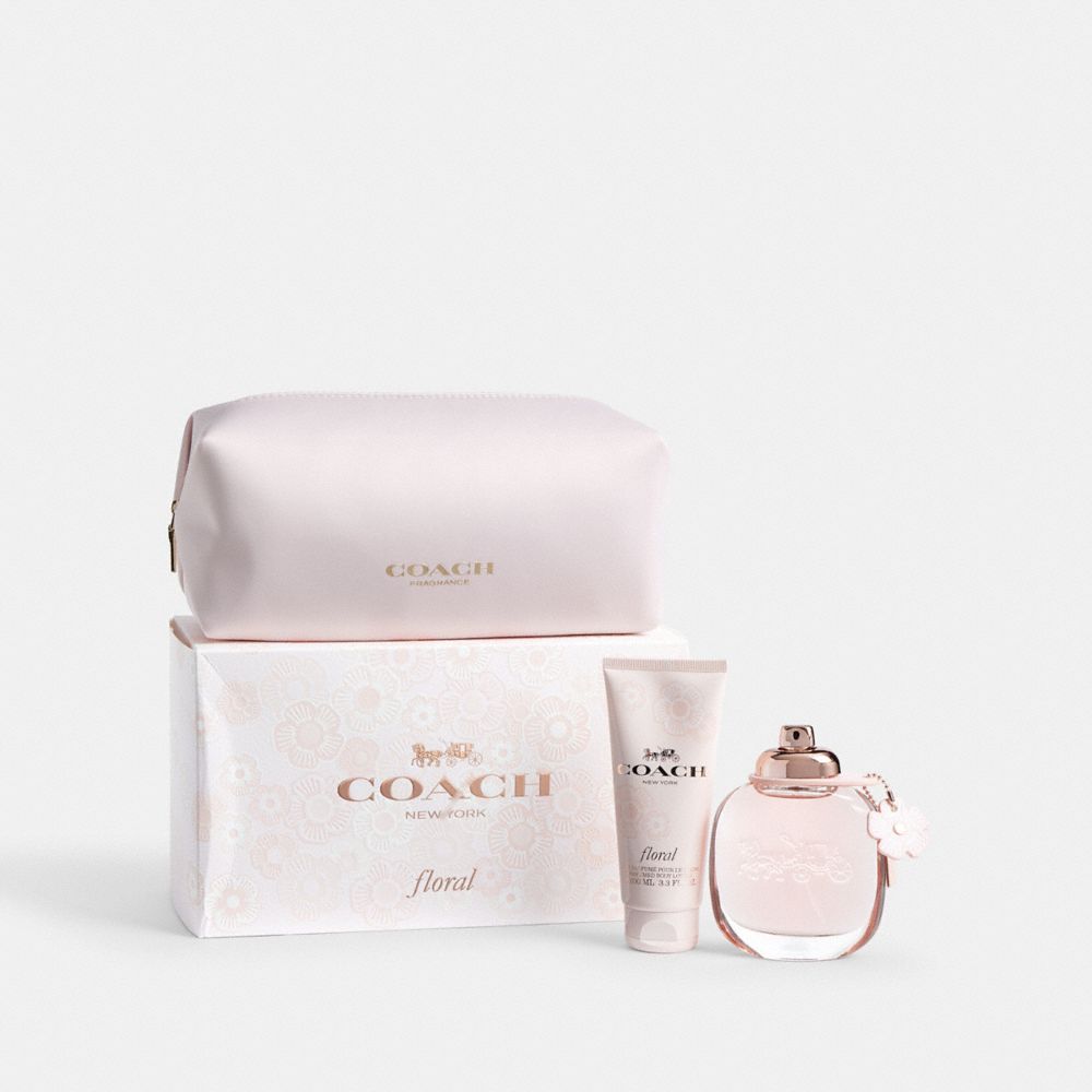 Floral Eau De Parfum 3 Piece Pouch Set