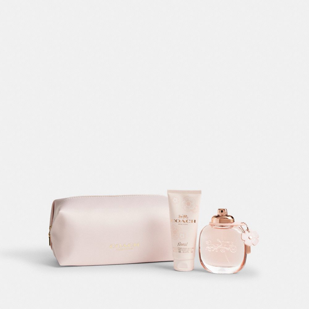 Floral Eau De Parfum 3 Piece Pouch Set