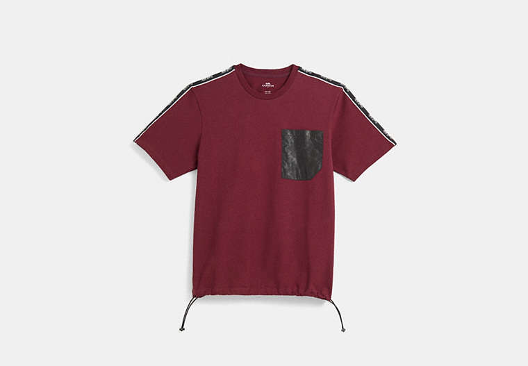 Restored Horse And Carriage Pocket T-Shirt