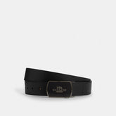 Plaque Buckle Cut To Size Reversible Belt, 38 Mm