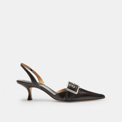 Margot Slingback In Loved Denim