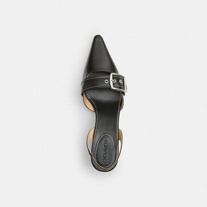 Margot Slingback In Loved Denim