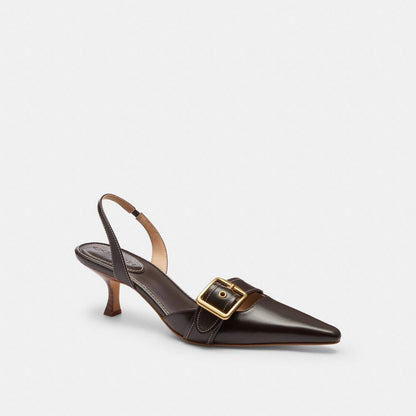 Margot Slingback In Loved Denim