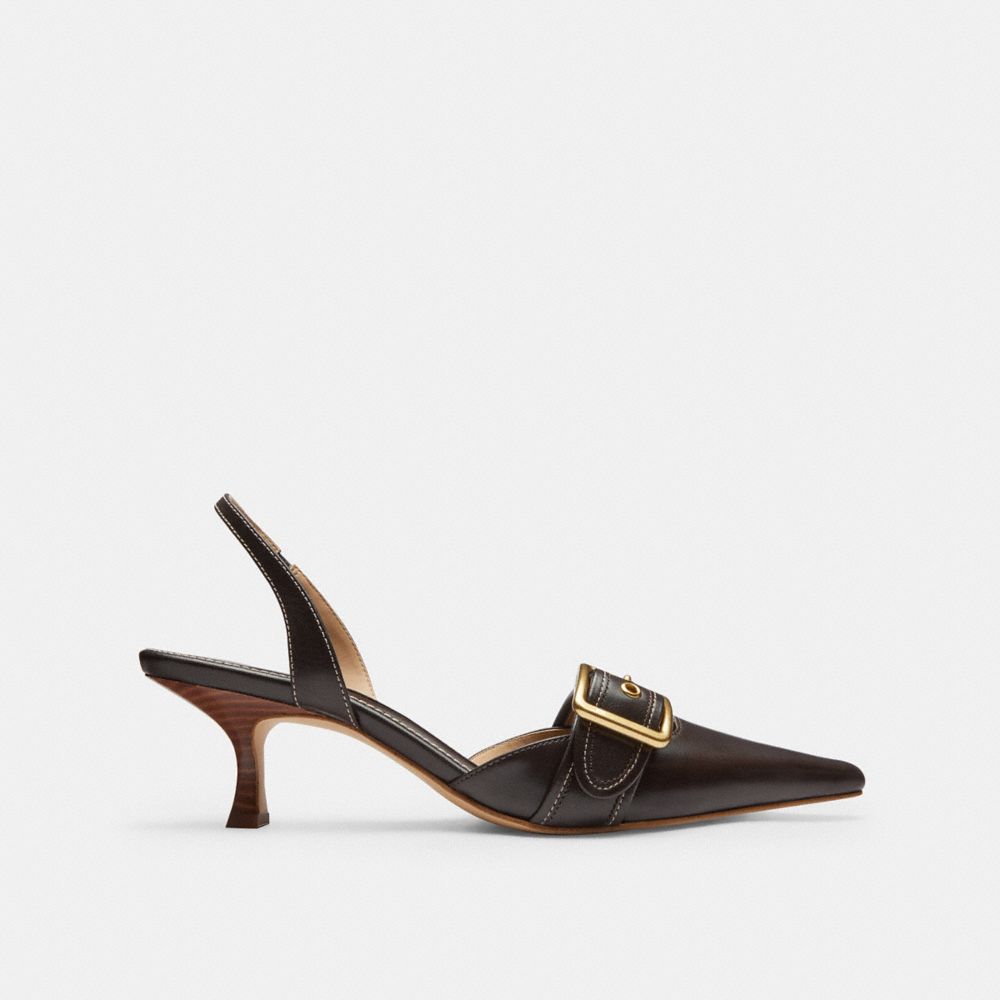 Margot Slingback In Loved Denim