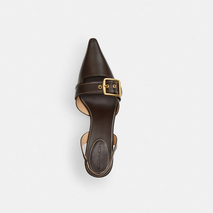 Margot Slingback In Loved Denim