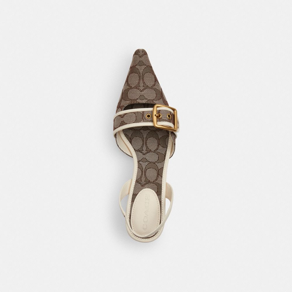 Margot Slingback In Signature Jacquard