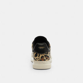 High Line Sneaker With Leopard Print