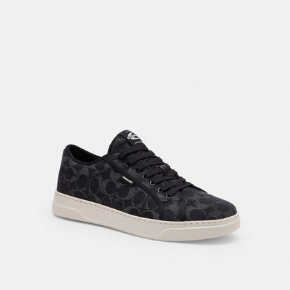 Canvas Sneaker In Signature Denim