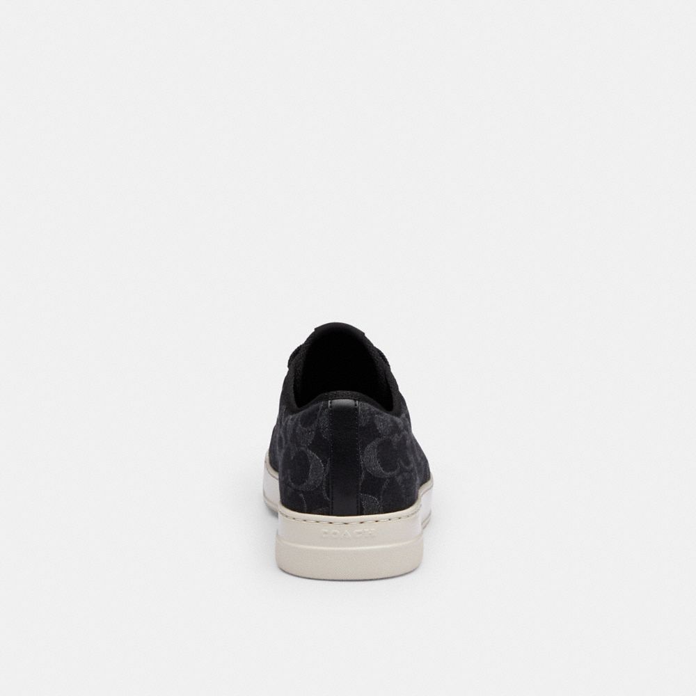 Canvas Sneaker In Signature Denim